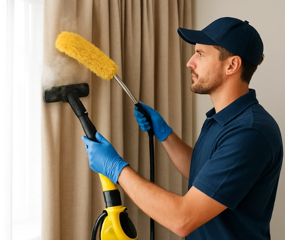 Emergency same-day curtain stain removal coopers-plains Matty Curtain Cleaning