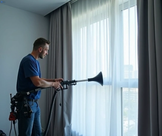 Professional curtain stain removal process equipment Matty Curtain Cleaning coopers-plains