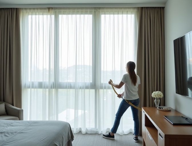 Coopers Plains Sheer Curtain Cleaning